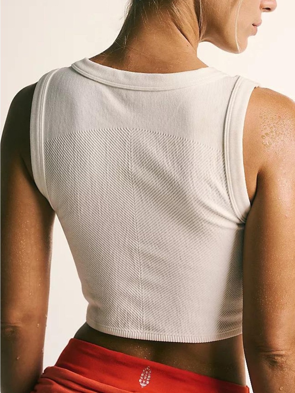 Free People Sleeveless Ribbed Knit Tank - Picture 2 of 5